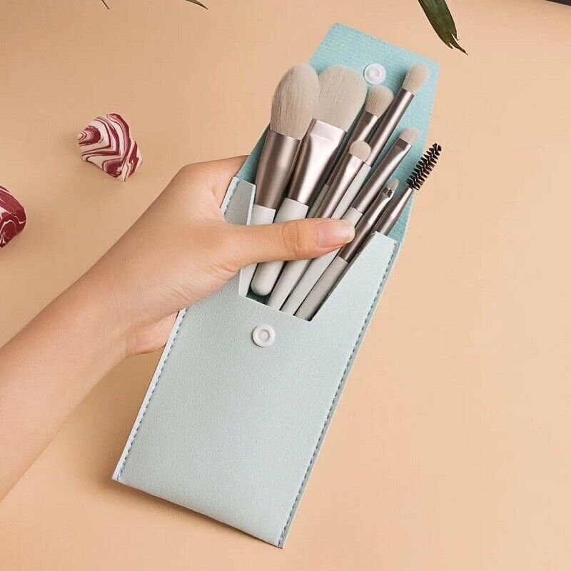 8PCS Makeup Brush Set with Bag